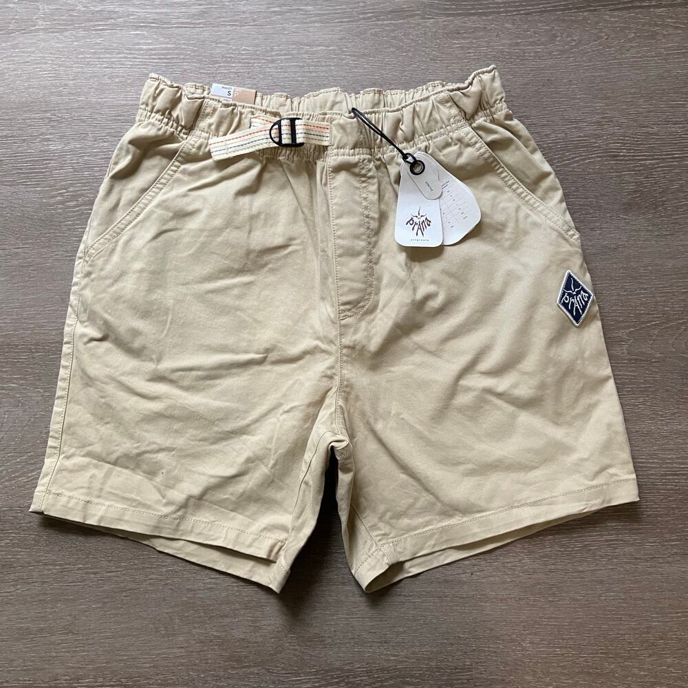 Prana Mojave Short Men's S Cliffside 5.5" Inseam Elastic Pull On Adjustable Belt